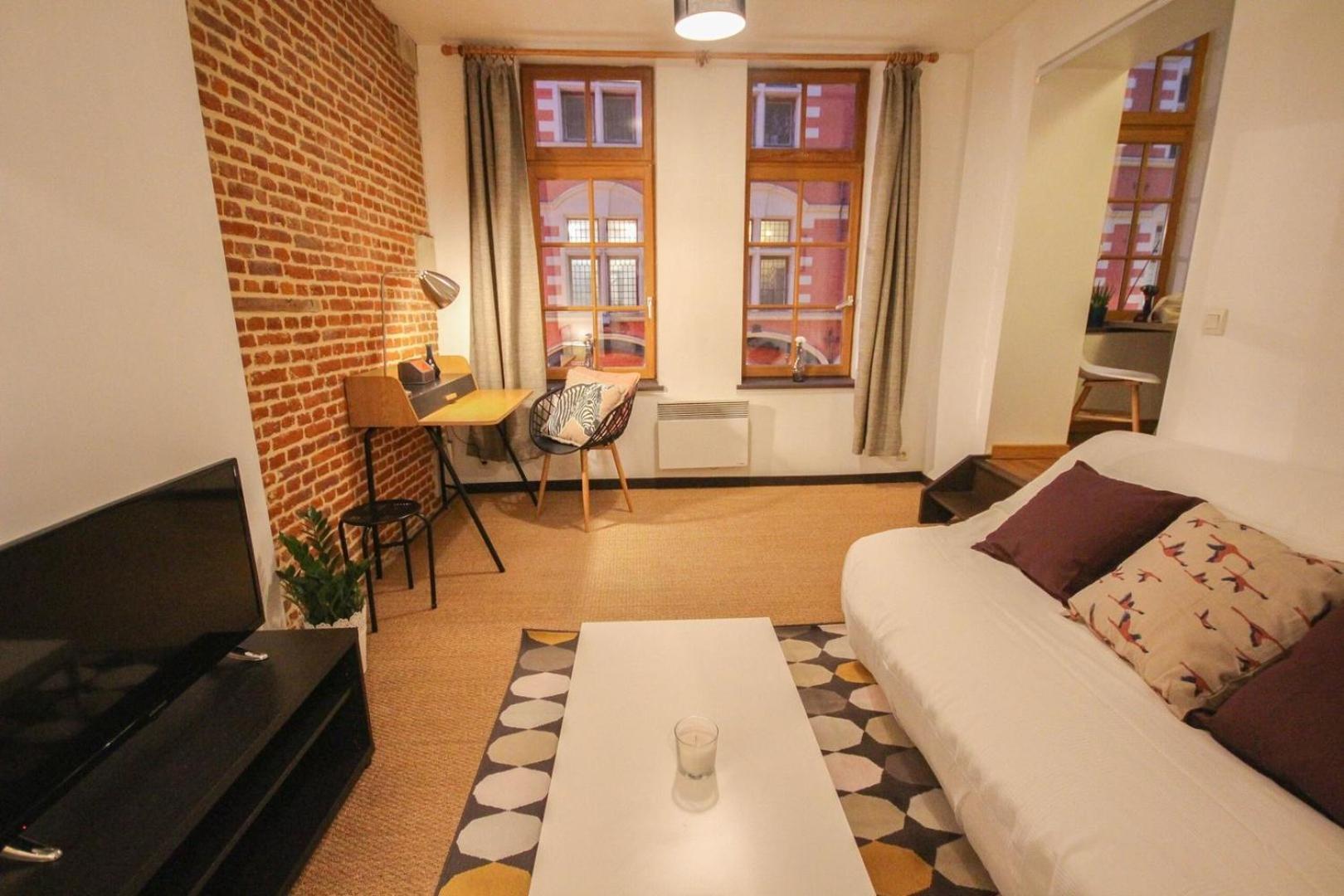 Apartment In A Typical Lille Street Buitenkant foto